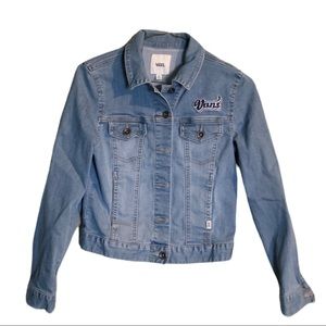 Price Vans Cropped Jean Jacket With 